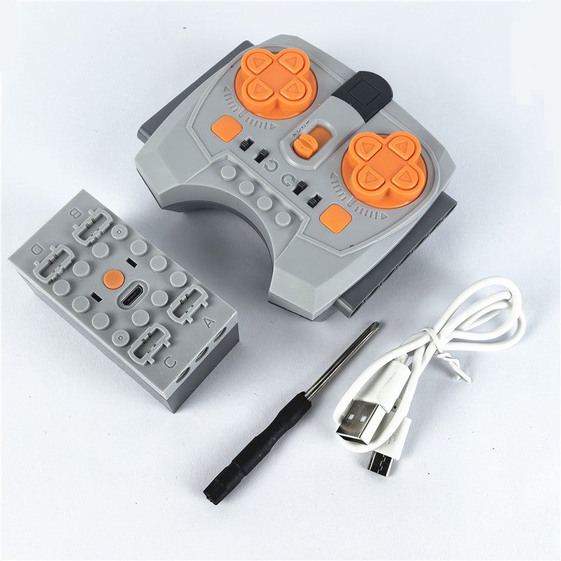 Building Block Motor Power Set Moc Technology Pf Parts Building Block M Xl Monster Lithium Battery Toy - Image 3